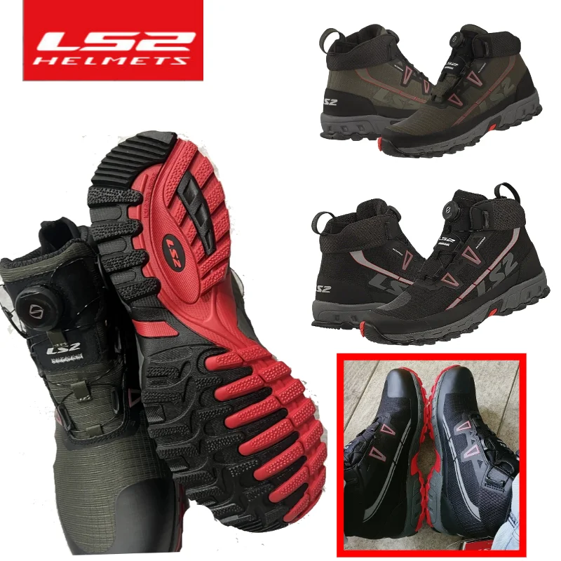 LS2 TREKKER MBW015 Men's Boots Breathable Waterproof Motorcycle Boots for Men Fashion Grade Motorcycle Shoes
LS2 TREKKER MBW015 Men's Boots Breathable Waterproof Motorcycle Boots for Men Fashion Grade Motorcycle Shoes