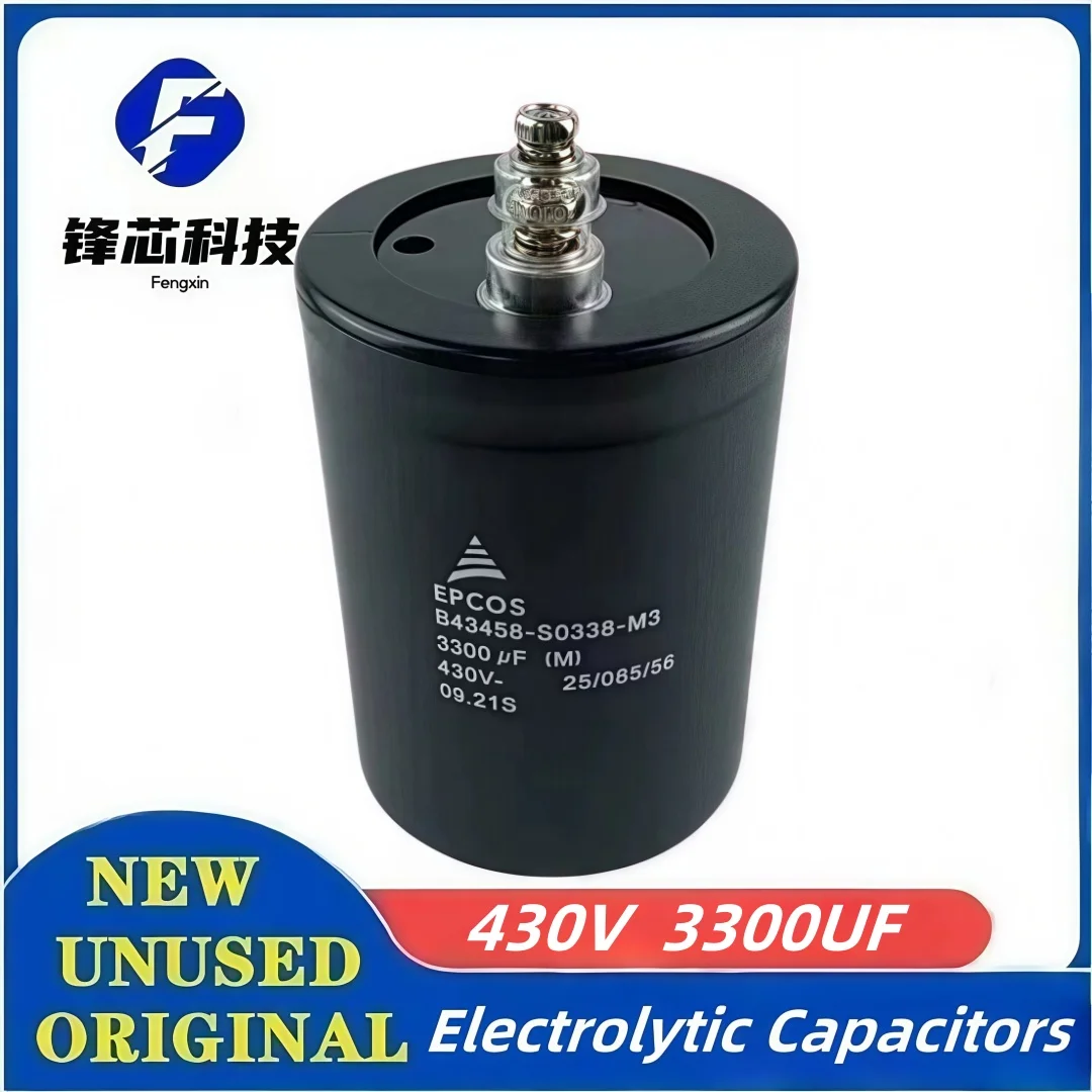 430V 3300UF EPCOS Aluminum Electrolytic Capacitor Inverter Welder 430V3300UF Screw Foot Bolt Capacitor
430V 3300UF EPCOS Aluminum Electrolytic Capacitor Inverter Welder 430V3300UF Screw Foot Bolt Capacitor
