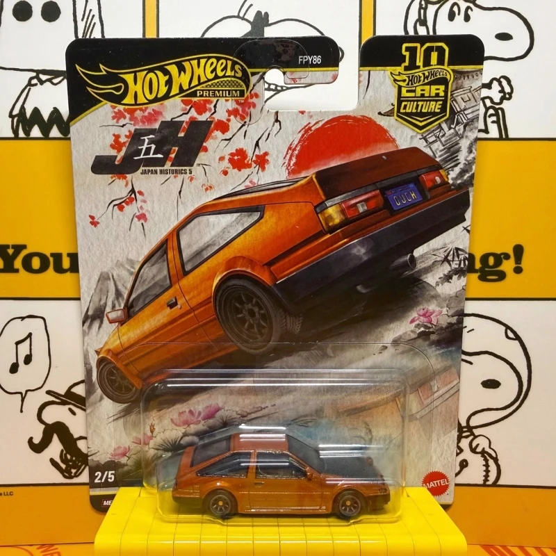 Original Hot Wheels Model Car Japan Historics 5 Serise FPY86 Die Cast Model AE86 Decoration Surprise Gifts Car Collection Toys
Original Hot Wheels Model Car Japan Historics 5 Serise FPY86 Die Cast Model AE86 Decoration Surprise Gifts Car Collection Toys