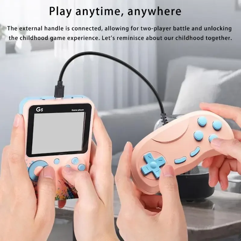 Handheld Classical Game System 500 Build in Retro Game Small Portable Design Rechargeable Battery for Kids Adults Use F19E
Handheld Classical Game System 500 Build in Retro Game Small Portable Design Rechargeable Battery for Kids Adults Use F19E