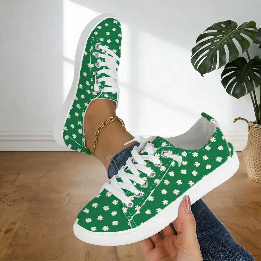 Retro Pastoral Style Four-Leaf Clover Printed Canvas Shoes, Soft-Soled Breathable Casual Shoes, Daily Commuting Flat Shoes
Retro Pastoral Style Four-Leaf Clover Printed Canvas Shoes, Soft-Soled Breathable Casual Shoes, Daily Commuting Flat Shoes