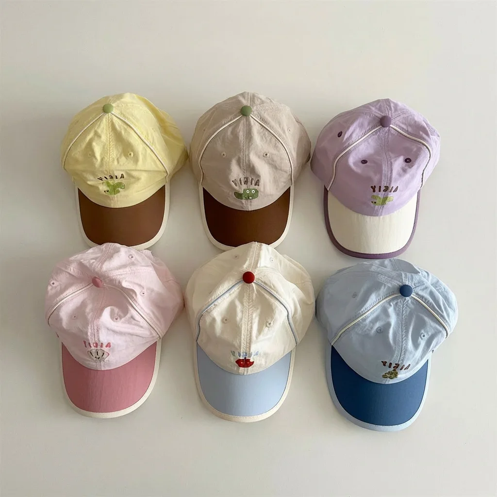 Spring Summer Thin Baby Boys Girls Cartoon Quick-dry Sun Hat Toddler Baby Baseball Cap Kids Visor Cap Travel Children Sun Cap
Spring Summer Thin Baby Boys Girls Cartoon Quick-dry Sun Hat Toddler Baby Baseball Cap Kids Visor Cap Travel Children Sun Cap