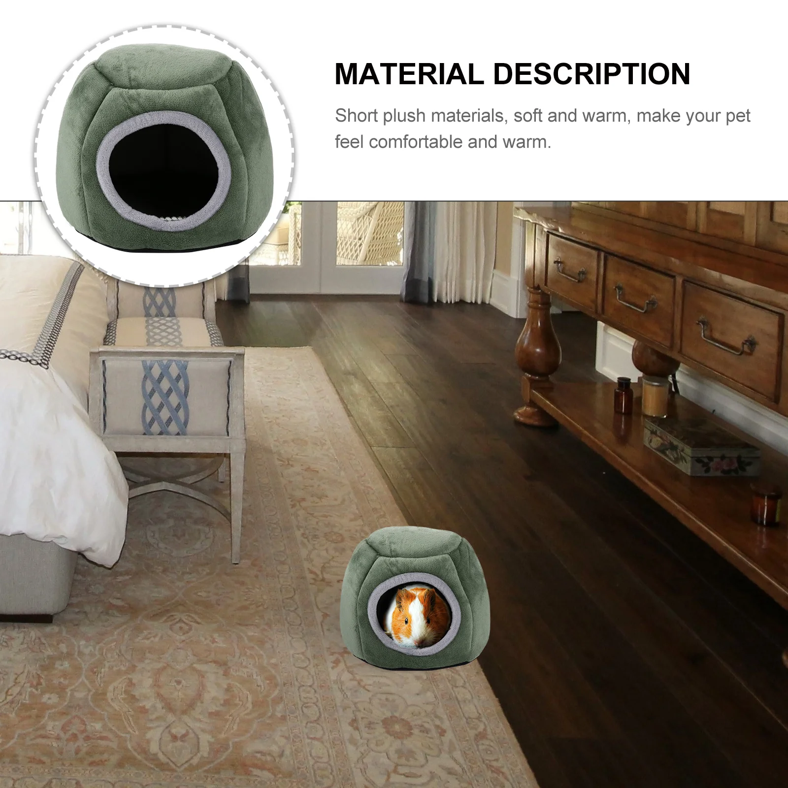 Hamster Winter Bed Cotton Nest Pet Warm Enclosed House Small Pet Sleeping Pad Comfortable Chic Home Decor Gift
Hamster Winter Bed Cotton Nest Pet Warm Enclosed House Small Pet Sleeping Pad Comfortable Chic Home Decor Gift