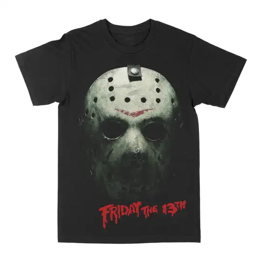 Friday The 13th Графический принт Летние элитные брендовые хлопковые мужские и женские футболки с короткими рукавами Уличная мода Тренд
Friday The 13th Графический принт Летние элитные брендовые хлопковые мужские и женские футболки с короткими рукавами Уличная мода Тренд