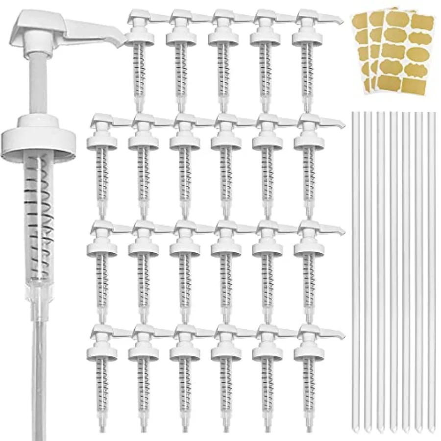 24 Pack Gallon Jug Pump Dispenser 38-400 White Pump - 7cc Lotion Shampoo Pump Top Replacement, Fits 1 Gallon Bottle 64oz 128oz
24 Pack Gallon Jug Pump Dispenser 38-400 White Pump - 7cc Lotion Shampoo Pump Top Replacement, Fits 1 Gallon Bottle 64oz 128oz