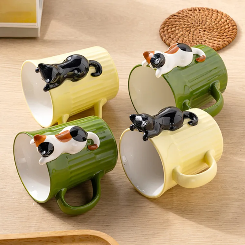 Cartoon Cute Cat Ceramic Mug Creative Office Water Cup Home Breakfast Milk Cup Couple Afternoon Tea Coffee Cup Friend Gift
Cartoon Cute Cat Ceramic Mug Creative Office Water Cup Home Breakfast Milk Cup Couple Afternoon Tea Coffee Cup Friend Gift