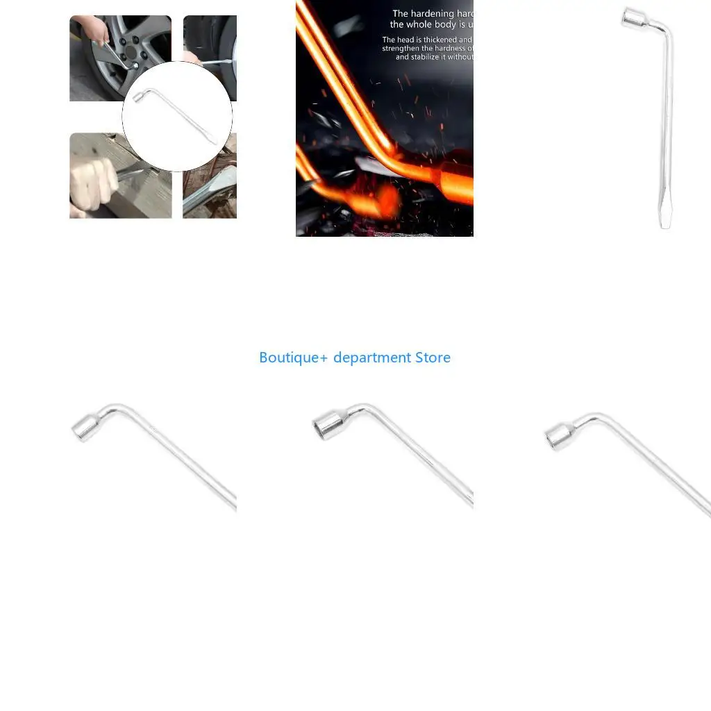 E1PD L-Type Slotted End Socket Repair Car Spare Tire Lug Wrench Spanners Tool
E1PD L-Type Slotted End Socket Repair Car Spare Tire Lug Wrench Spanners Tool