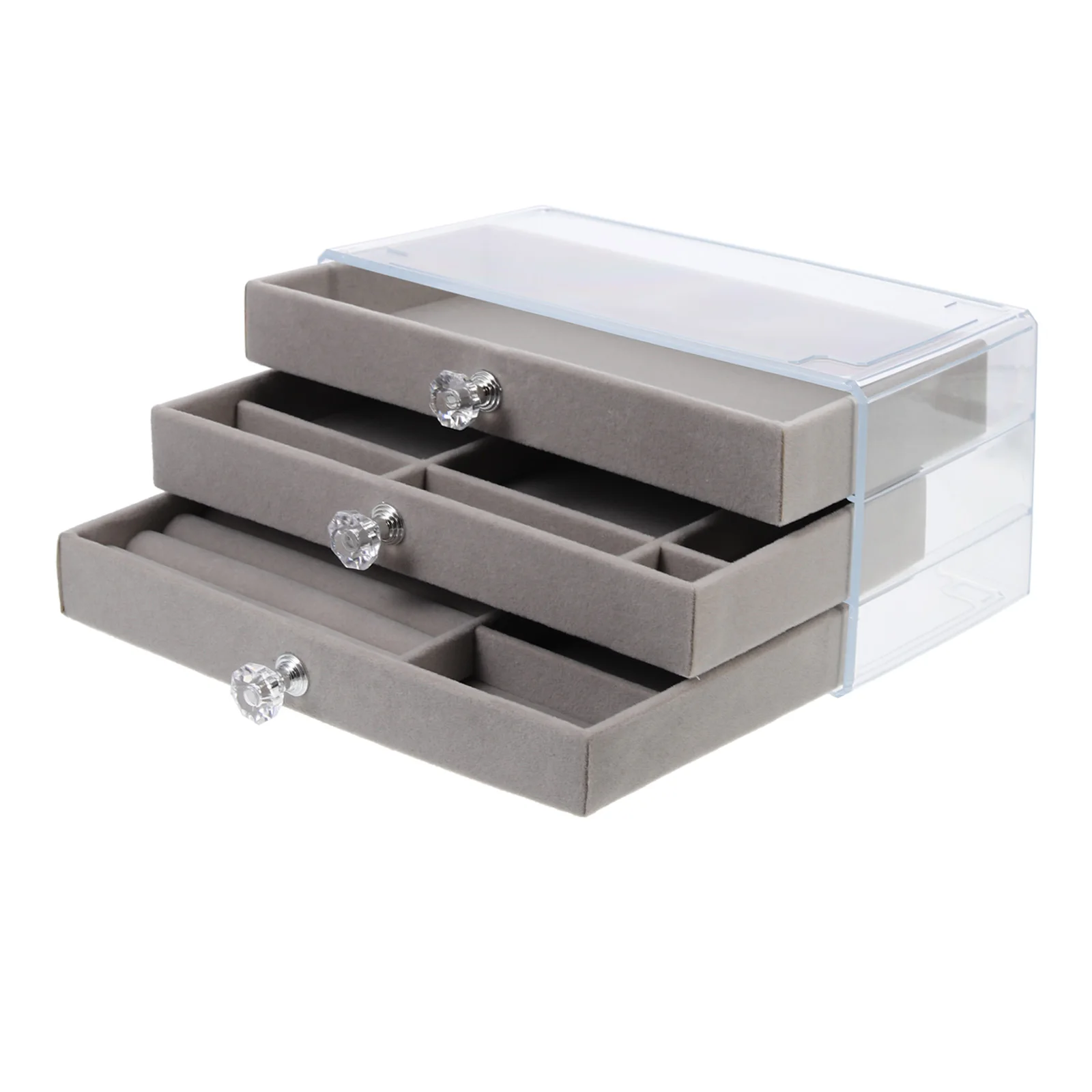 Jewelry Storage Box ABS Material Cute Drawer Containers Necklace Earrings Holder Multi Bedroom Accessories
Jewelry Storage Box ABS Material Cute Drawer Containers Necklace Earrings Holder Multi Bedroom Accessories