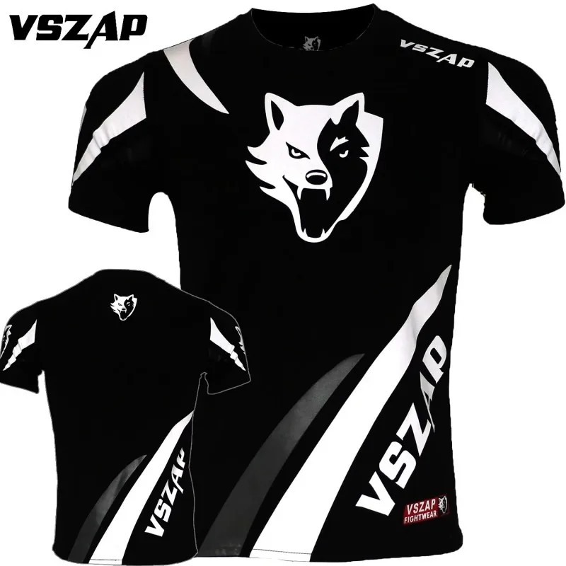 VSZAP-Men's Kick Boxing T-shirt, Fighting Workout Clothes, Muay Thai Training, Quick Dry, MMA Fighting Sports Running
VSZAP-Men's Kick Boxing T-shirt, Fighting Workout Clothes, Muay Thai Training, Quick Dry, MMA Fighting Sports Running