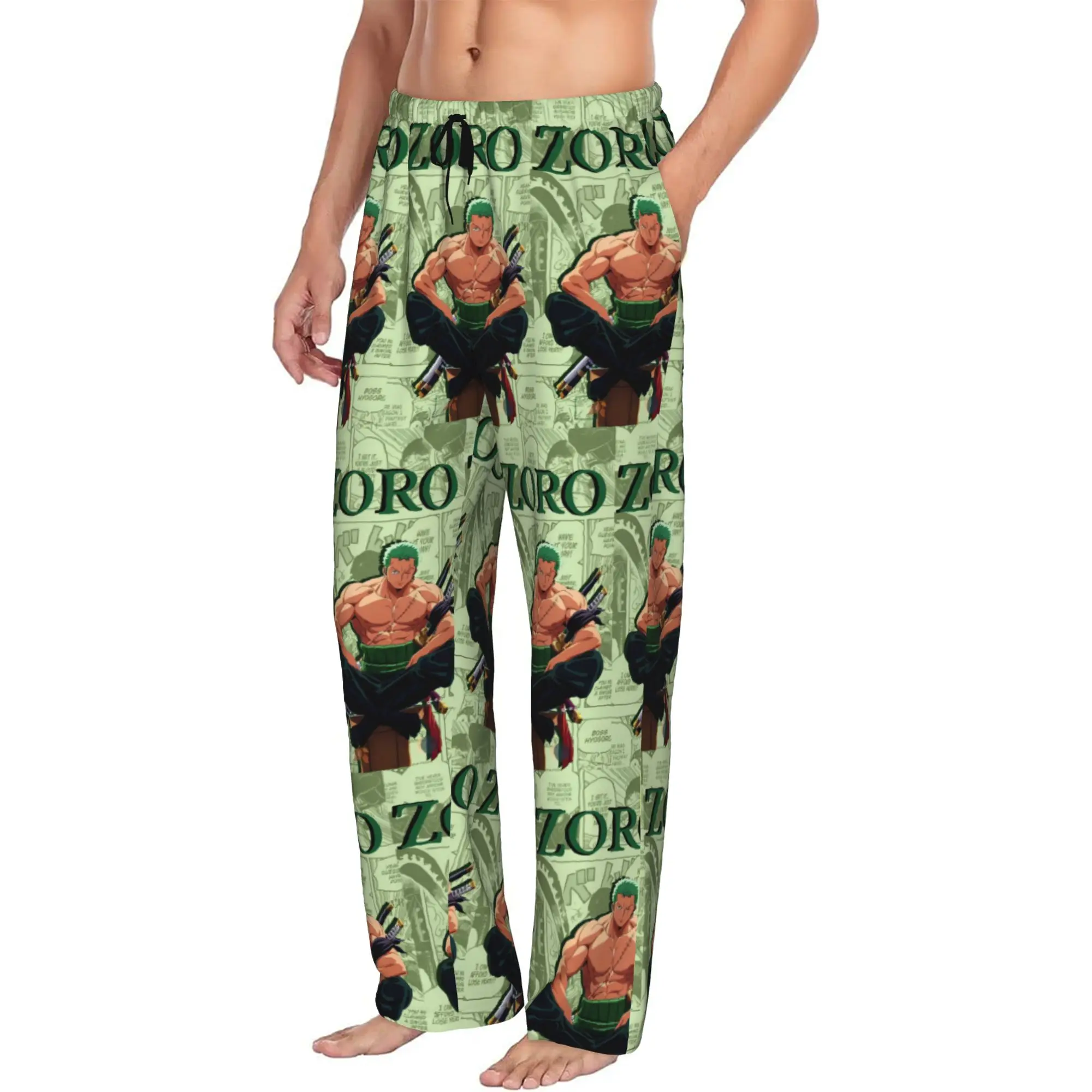 Custom Men Classic One P-Pieces Zoro Manga Pajama Pants Printed Sleep Sleepwear Bottoms with Pockets
Custom Men Classic One P-Pieces Zoro Manga Pajama Pants Printed Sleep Sleepwear Bottoms with Pockets