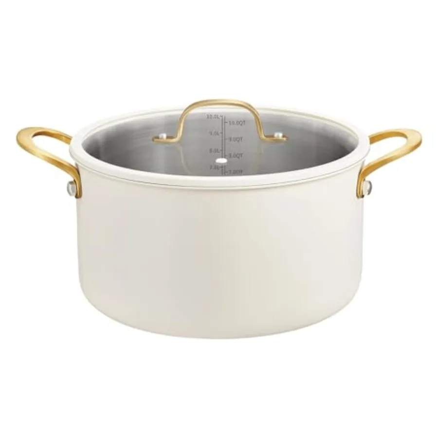 Кастрюля из нержавеющей стали 6 QT с крышкой для супов и рагу, с прочной ручкой, равномерным распределением тепла, совместима с индукционными плитами, идеальна для
Кастрюля из нержавеющей стали 6 QT с крышкой для супов и рагу, с прочной ручкой, равномерным распределением тепла, совместима с индукционными плитами, идеальна для