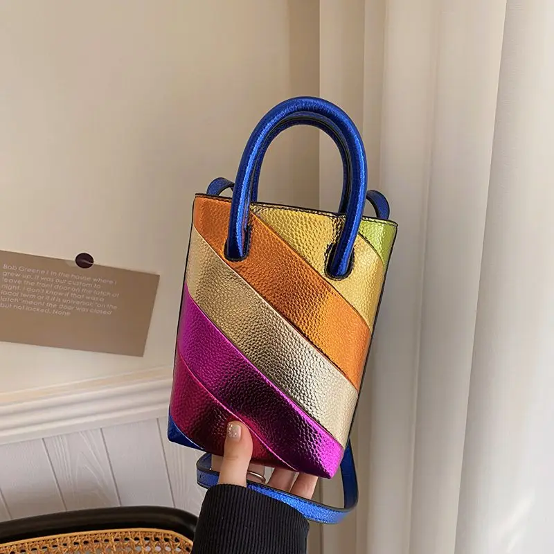 Clearance Color Splicing Women Handbag New Cross-body Bag Europe United States Export Foreign Trade Cross-border girl Package
Clearance Color Splicing Women Handbag New Cross-body Bag Europe United States Export Foreign Trade Cross-border girl Package