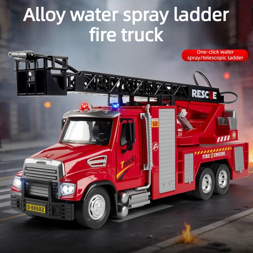 1:32 Transportation Sprinkler Spray Ladder Alloy Construction Car Model Toy Gift Diecast Alloy Car Model Collectible
1:32 Transportation Sprinkler Spray Ladder Alloy Construction Car Model Toy Gift Diecast Alloy Car Model Collectible