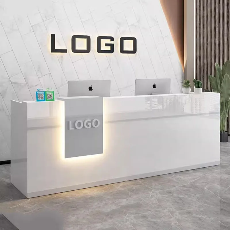 Small Simple Reception Desks Display Counter Beauty Salon Reception Desk Compact Counter Mostrador Negocio Office Furniture
Small Simple Reception Desks Display Counter Beauty Salon Reception Desk Compact Counter Mostrador Negocio Office Furniture
