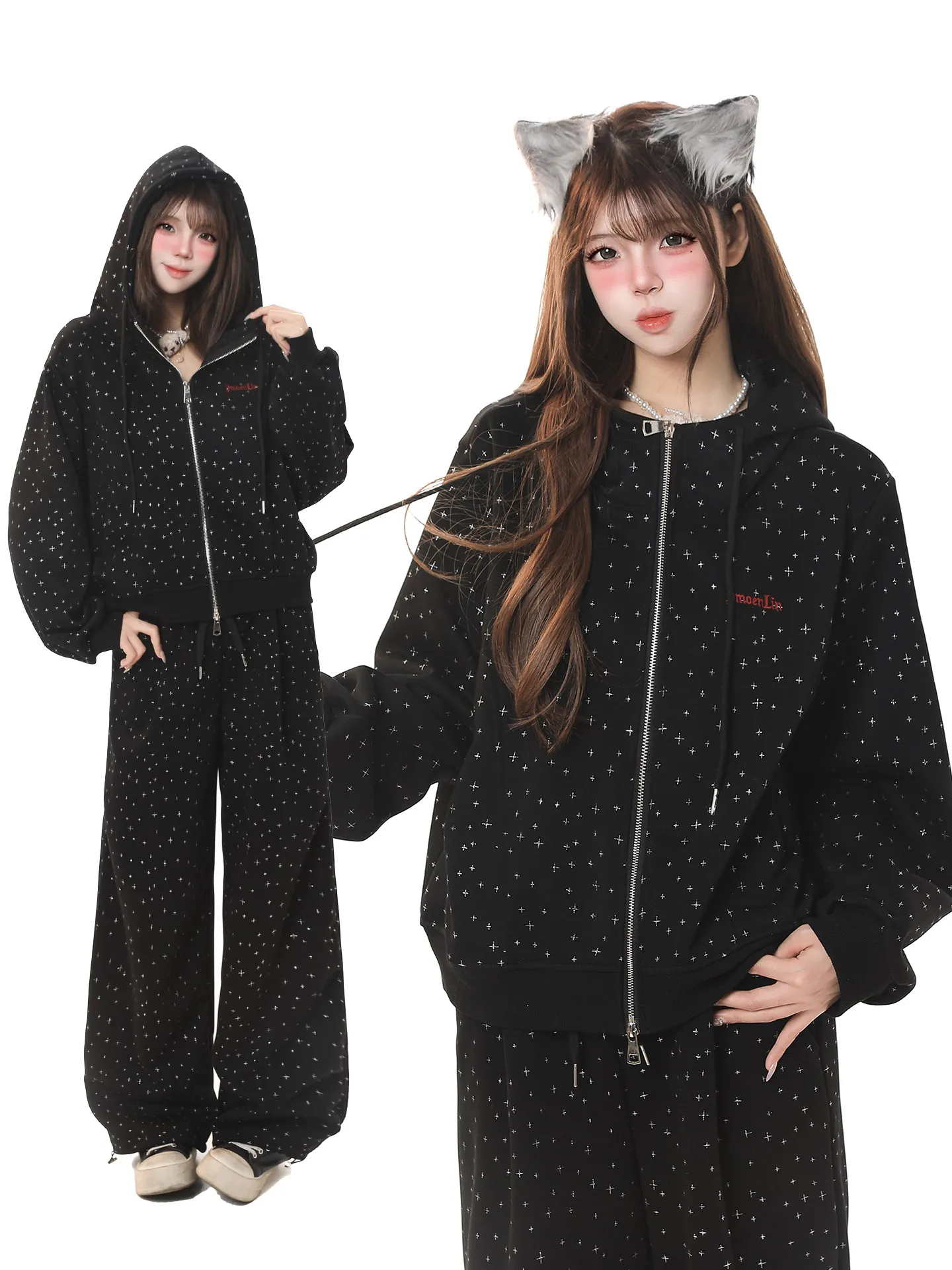 Стильная повседневная женская толстовка на молнии с длинным рукавом, универсальная, омолаживающая, красивая, для весеннего сезона, верхняя одежда, кардиган
Стильная повседневная женская толстовка на молнии с длинным рукавом, универсальная, омолаживающая, красивая, для весеннего сезона, верхняя одежда, кардиган