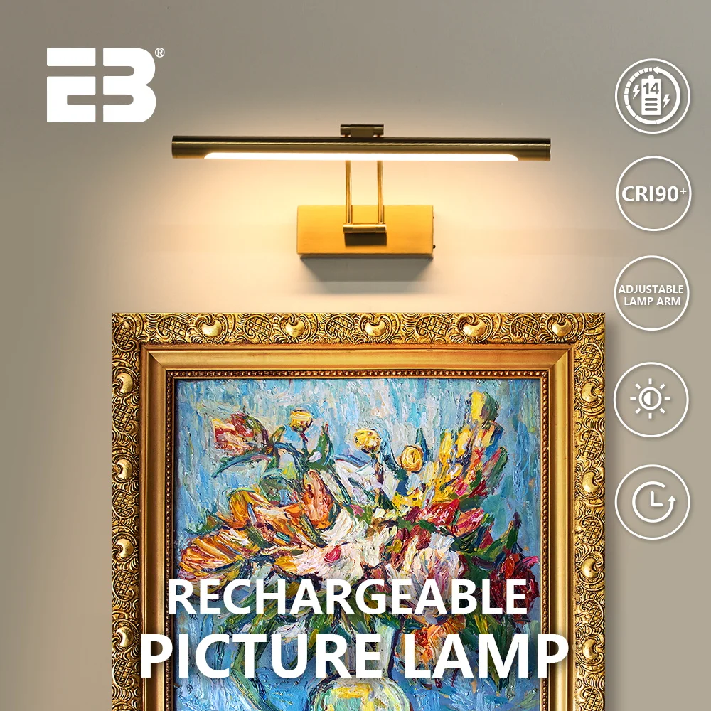 Rechargeable Wall Light Wireless LED Wall Sconces USB Battery 4400mAh Bedroom Beside Home Decor Lamps 40cm
Rechargeable Wall Light Wireless LED Wall Sconces USB Battery 4400mAh Bedroom Beside Home Decor Lamps 40cm
