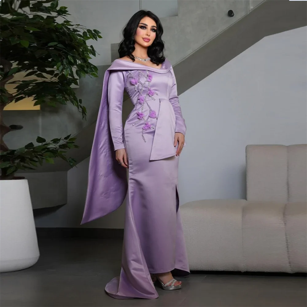 Customized Formal Dress Evening Saudi Arabia V-neck Mermaid Floor Length Skirts Flower Bespoke Occasion Dresses Prom Gown
Customized Formal Dress Evening Saudi Arabia V-neck Mermaid Floor Length Skirts Flower Bespoke Occasion Dresses Prom Gown