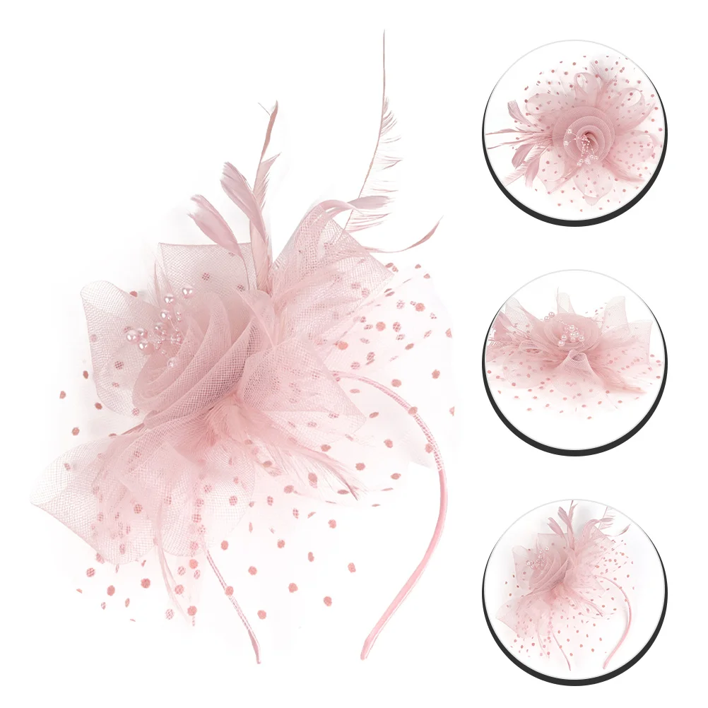 Fascinator Headband For Women Banquet Wedding Tea Party Mesh Bridal Hair Accessories Elegant Hat Bridal Headdress
Fascinator Headband For Women Banquet Wedding Tea Party Mesh Bridal Hair Accessories Elegant Hat Bridal Headdress