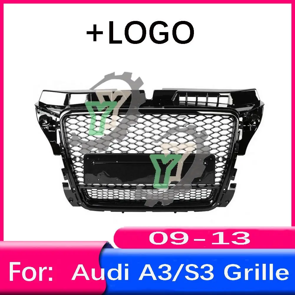 For Audi A3/S3 2009 2010 2011 2012 2013 8P Car Front Bumper Grille Centre Panel Styling Upper Grill (Modify For RS3 style)
For Audi A3/S3 2009 2010 2011 2012 2013 8P Car Front Bumper Grille Centre Panel Styling Upper Grill (Modify For RS3 style)