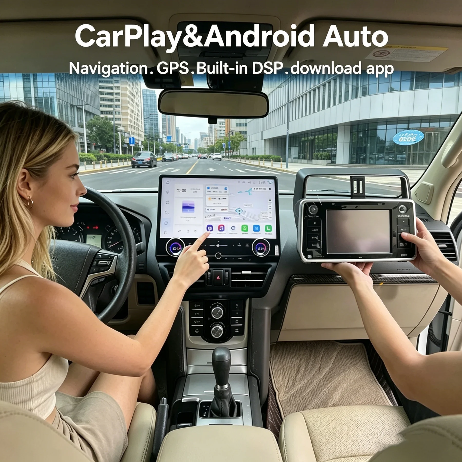 Android Screen Carplay For Toyota Land Cruiser Prado 150 2010-2021 16.8 inch Navigation Car Radio Stereo Car Multimedia Player
Android Screen Carplay For Toyota Land Cruiser Prado 150 2010-2021 16.8 inch Navigation Car Radio Stereo Car Multimedia Player