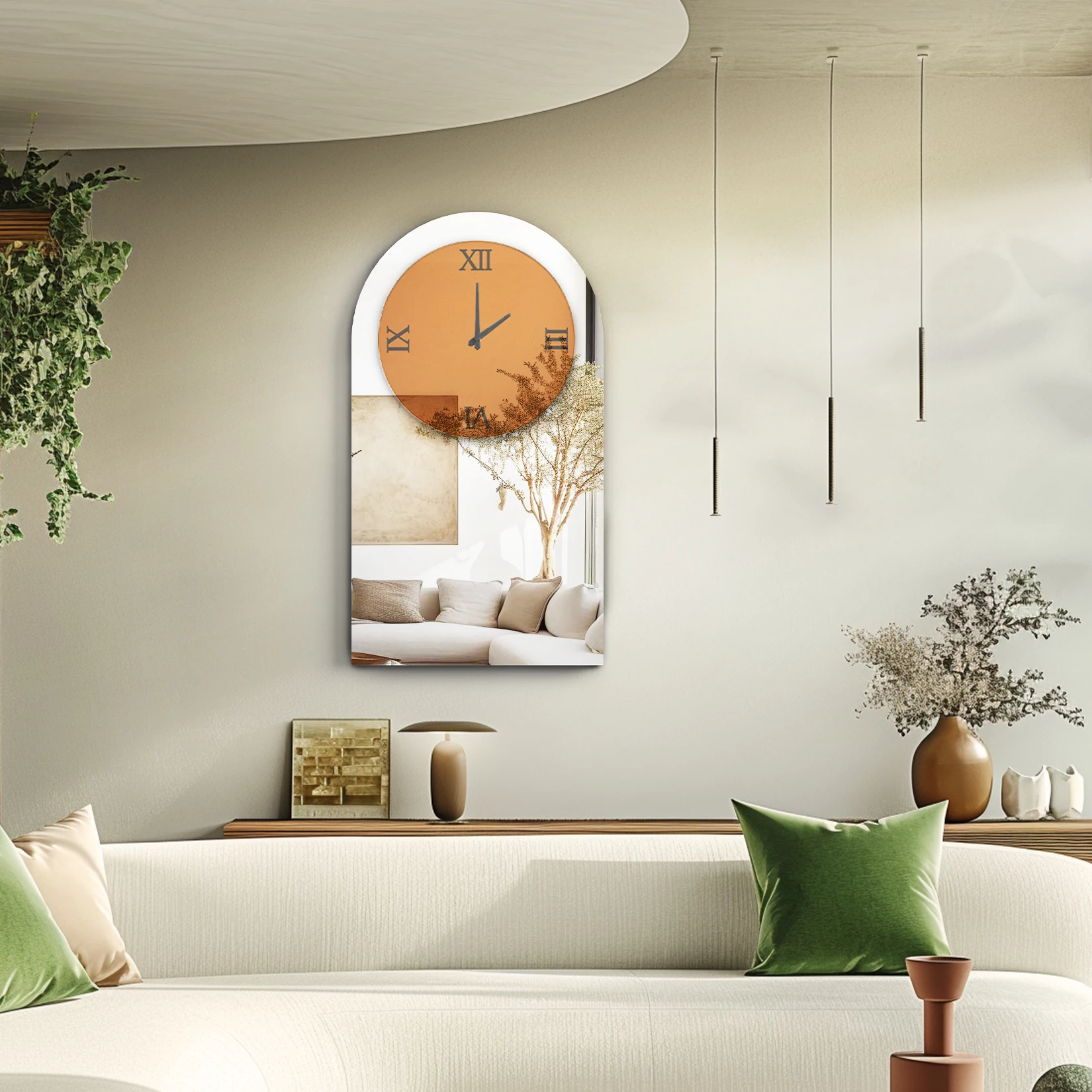 Wisfor Wall Decorative Mirrors Arched Brown Tinted Glass Wall Mounted Clock for Home,Hotel,Living Room,Dining Room,Bedroom Walls
Wisfor Wall Decorative Mirrors Arched Brown Tinted Glass Wall Mounted Clock for Home,Hotel,Living Room,Dining Room,Bedroom Walls