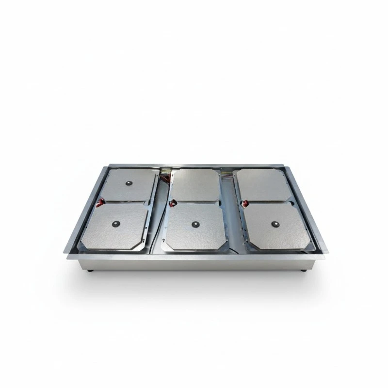 Concealed stove, six stoves hidden under granite marble countertops, built-in, six burners
Concealed stove, six stoves hidden under granite marble countertops, built-in, six burners