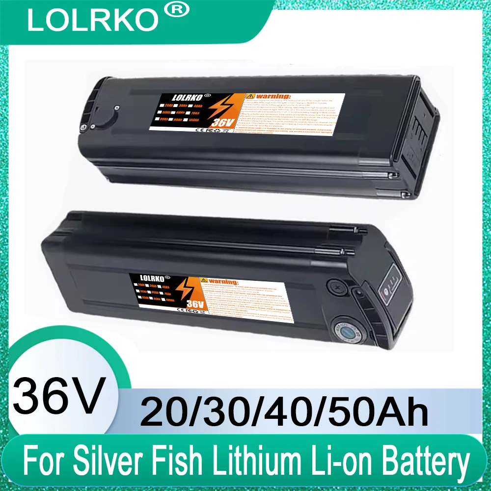 For Silver Fish 250W-1000W motor lithium battery pack, 36V 20Ah-50Ah 18650 battery
For Silver Fish 250W-1000W motor lithium battery pack, 36V 20Ah-50Ah 18650 battery