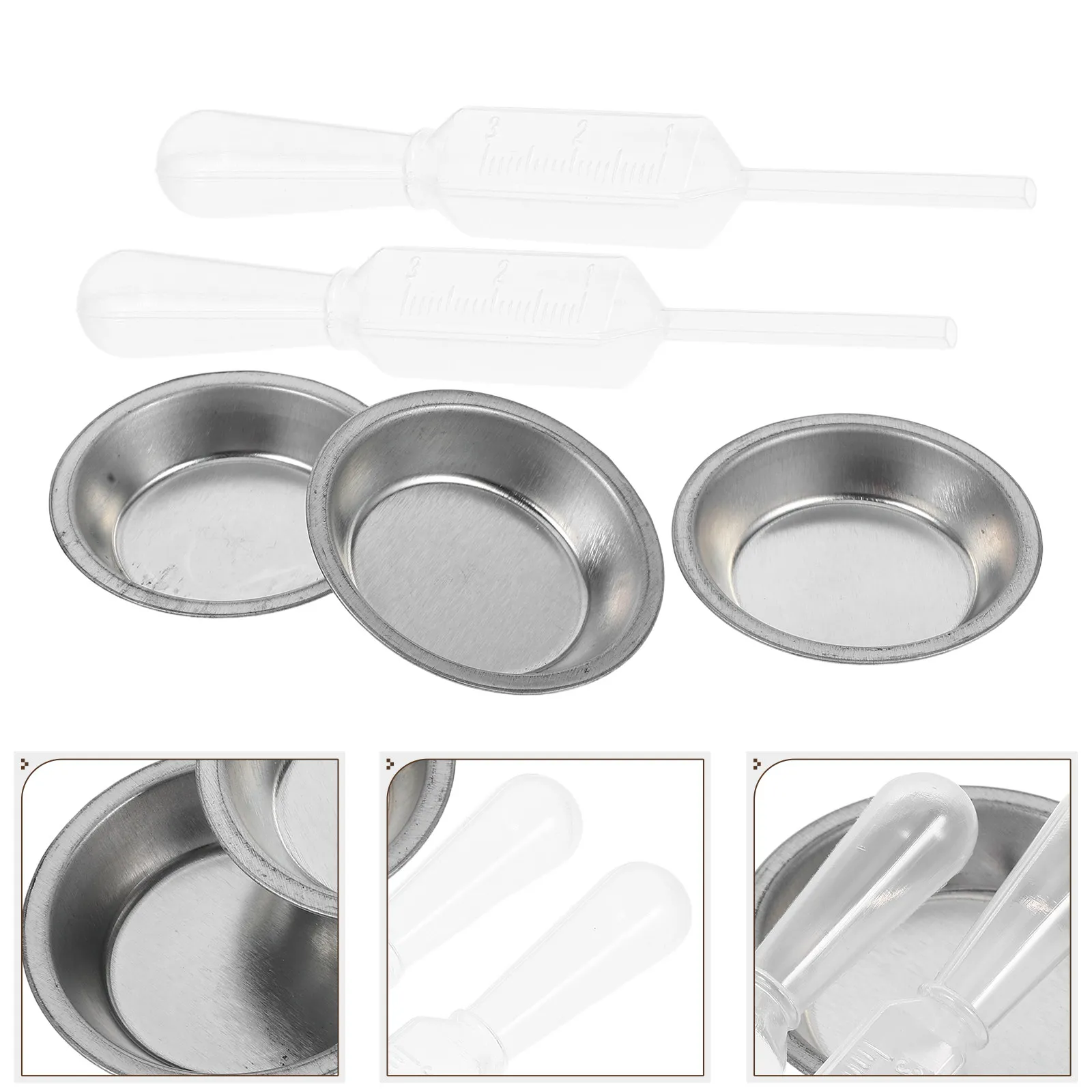 Набор металлических палитр для смешивания красок с пипеткой, профессиональные инструменты для творчества и сложных поделок
Набор металлических палитр для смешивания красок с пипеткой, профессиональные инструменты для творчества и сложных поделок