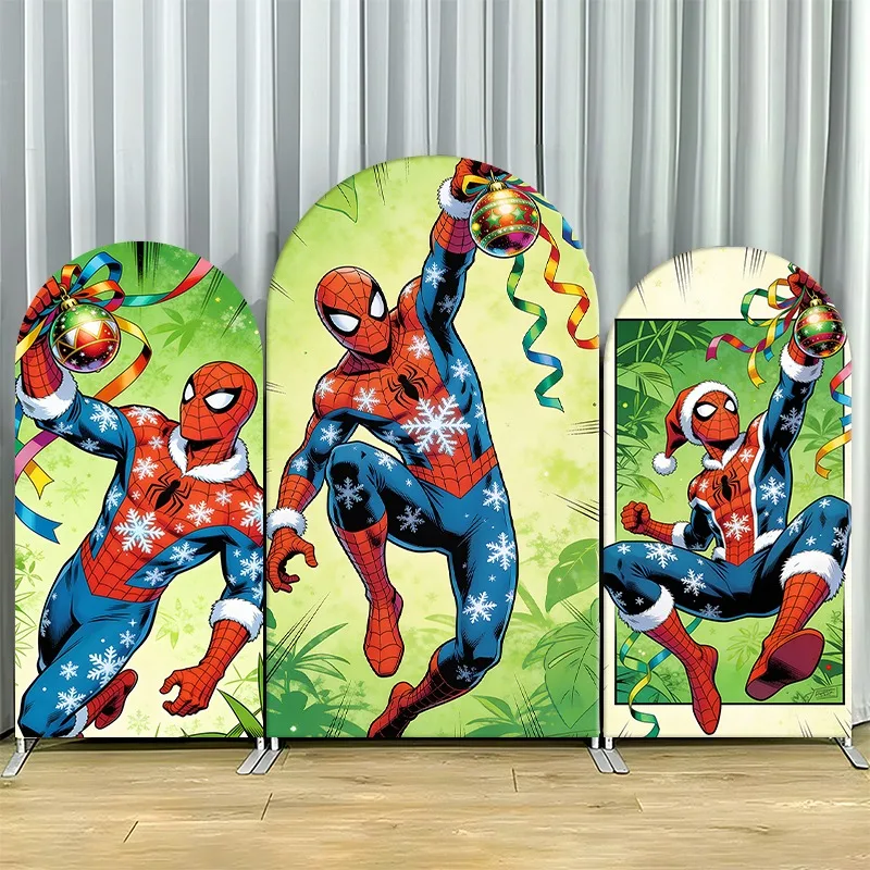 Arch Backdrop Cover Single Side Spider Man Holiday Festive Snowflake Ornament Party Decoration Photo Booth Background Props
Arch Backdrop Cover Single Side Spider Man Holiday Festive Snowflake Ornament Party Decoration Photo Booth Background Props