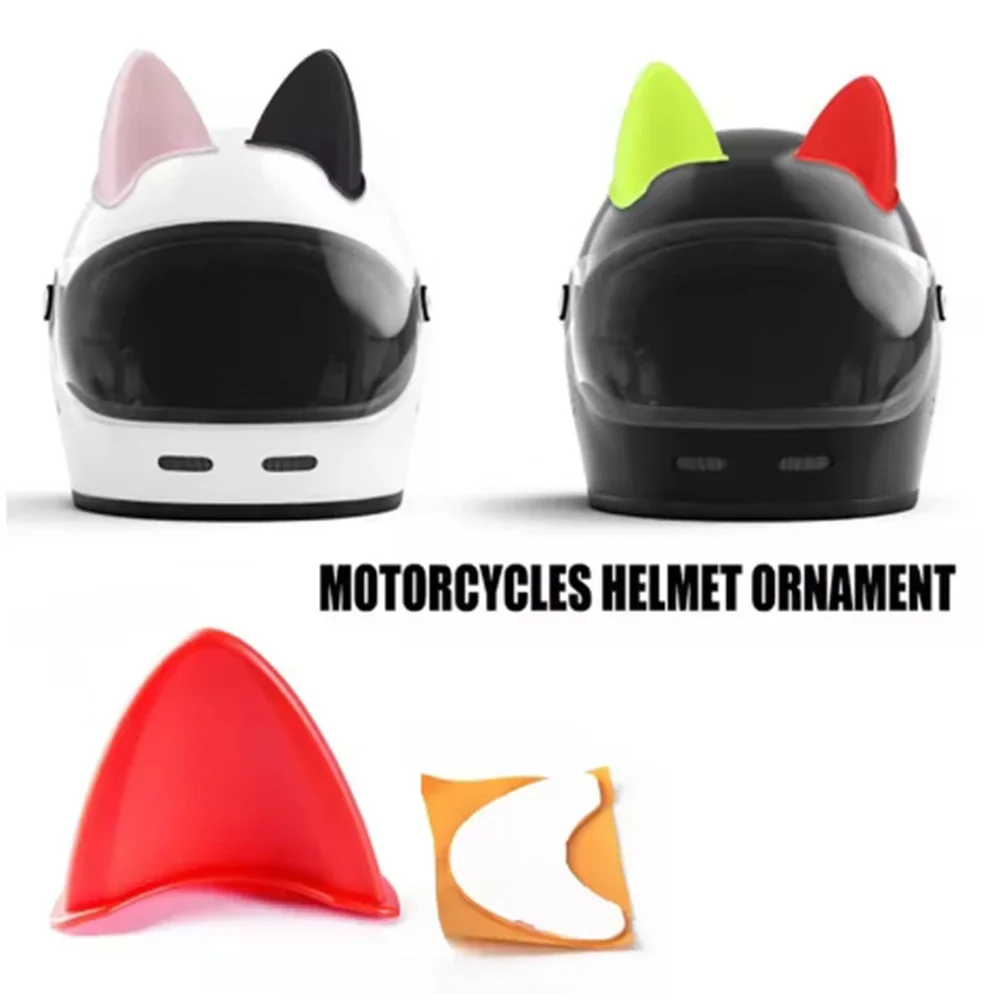 2 Pcs Cute 3D Cat Ear Helmet Decoration Accessories Moto Bicycle Helmet Universal Styling Stickers Motorcycle Accessories
2 Pcs Cute 3D Cat Ear Helmet Decoration Accessories Moto Bicycle Helmet Universal Styling Stickers Motorcycle Accessories
