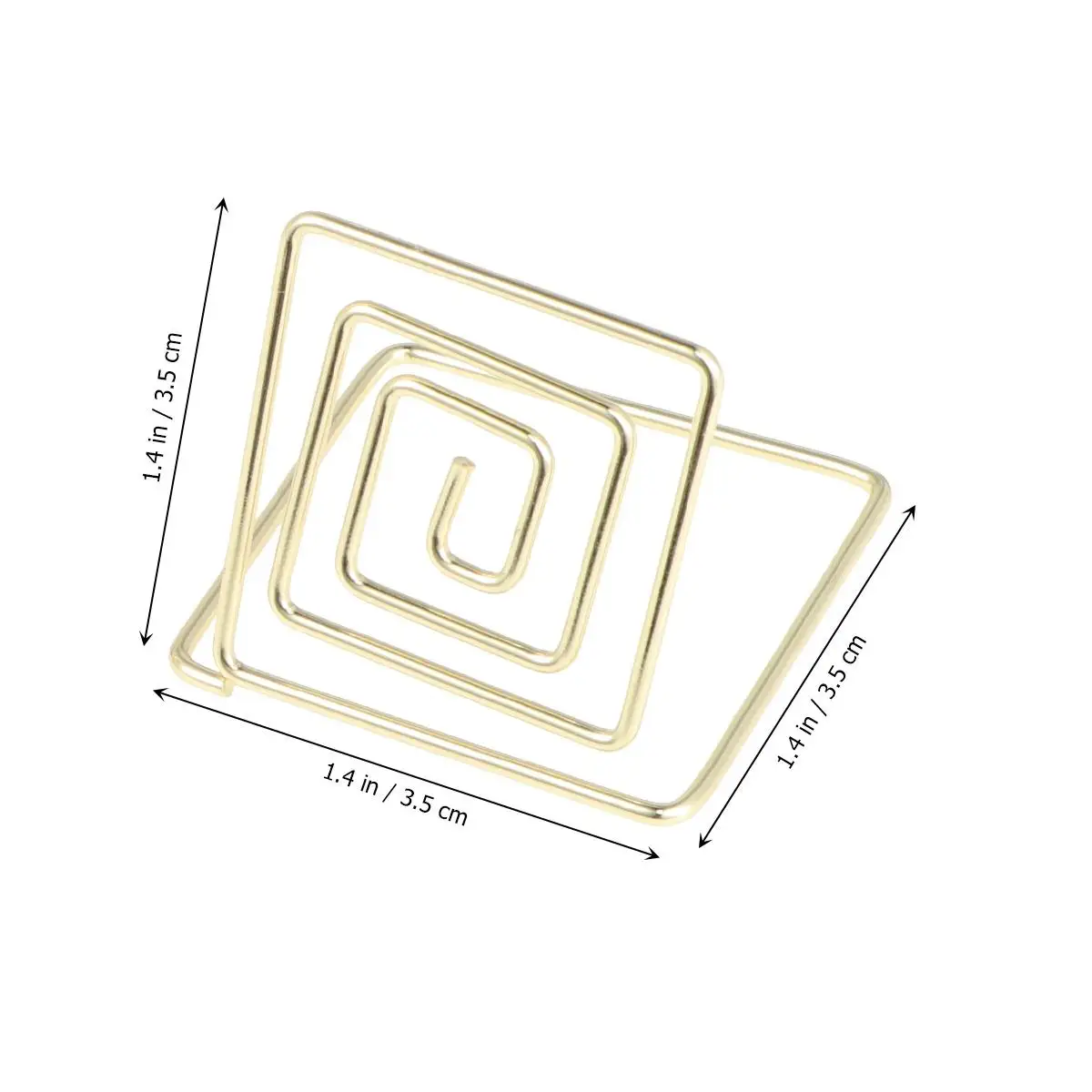 8 Pcs Metal Business Card Holder Elegant Simple Placecard Wedding Supplies Memo Table Number Paper Clips Name Tag Stand
8 Pcs Metal Business Card Holder Elegant Simple Placecard Wedding Supplies Memo Table Number Paper Clips Name Tag Stand