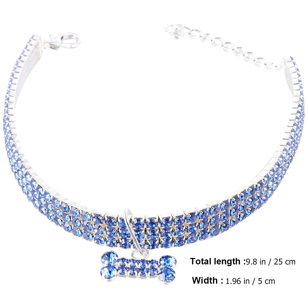 Rhinestone Dog White Puppy Pet Necklace Adjustable Buckle Chain Crystal Cat Dog Rhinestone Pet Collar Supplies
Rhinestone Dog White Puppy Pet Necklace Adjustable Buckle Chain Crystal Cat Dog Rhinestone Pet Collar Supplies