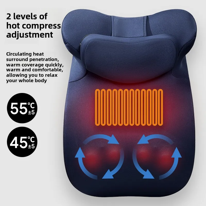 Massage Pillow Nap Pillow Sleeping on The Back Heating Sleep Waist Massager Household Electric Hot Compress Kneading
Massage Pillow Nap Pillow Sleeping on The Back Heating Sleep Waist Massager Household Electric Hot Compress Kneading