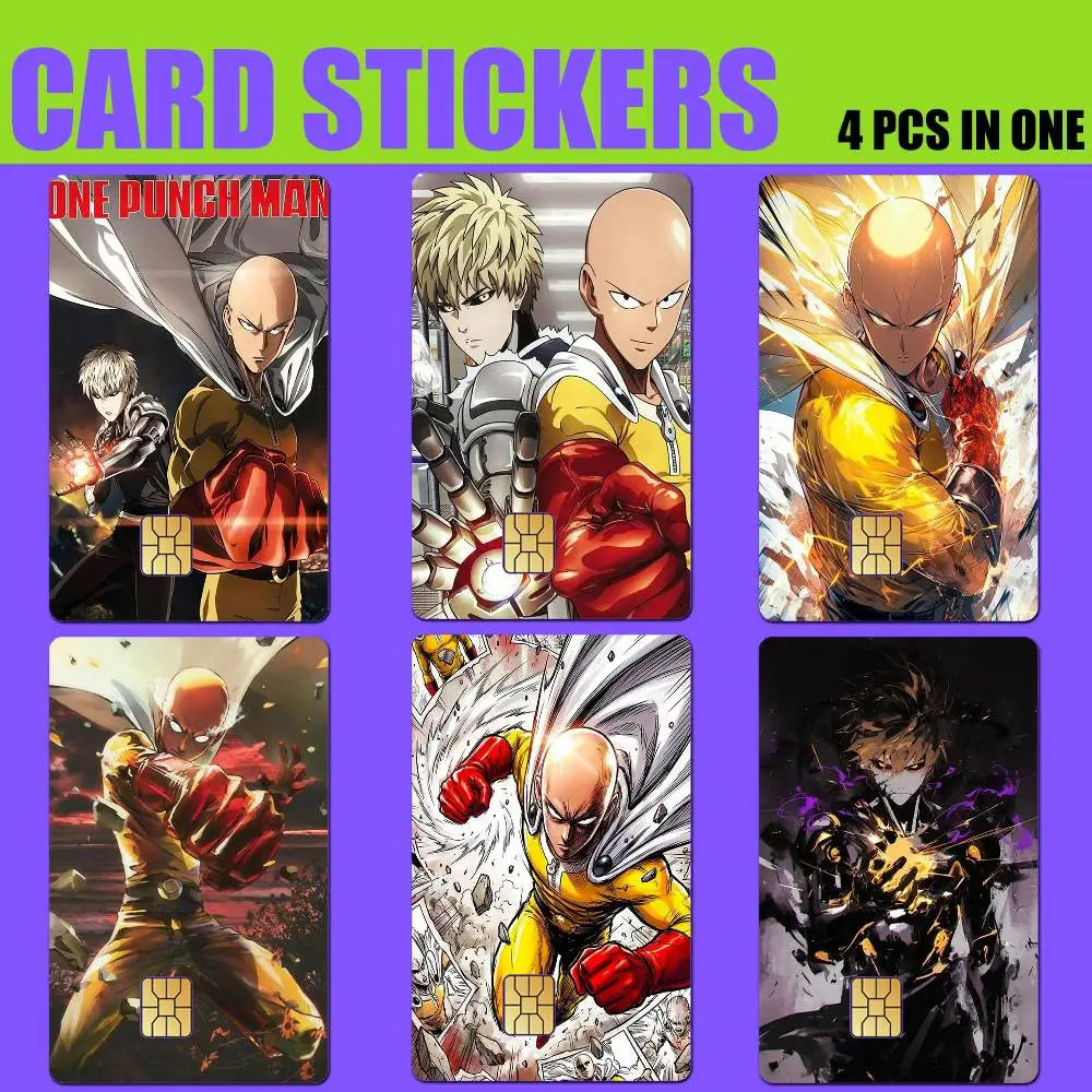 Saitama Anime Saitama - One Punch Genos Card Stickers for Bank Access Protective Waterproof Film Cover Sticker Gift
Saitama Anime Saitama - One Punch Genos Card Stickers for Bank Access Protective Waterproof Film Cover Sticker Gift