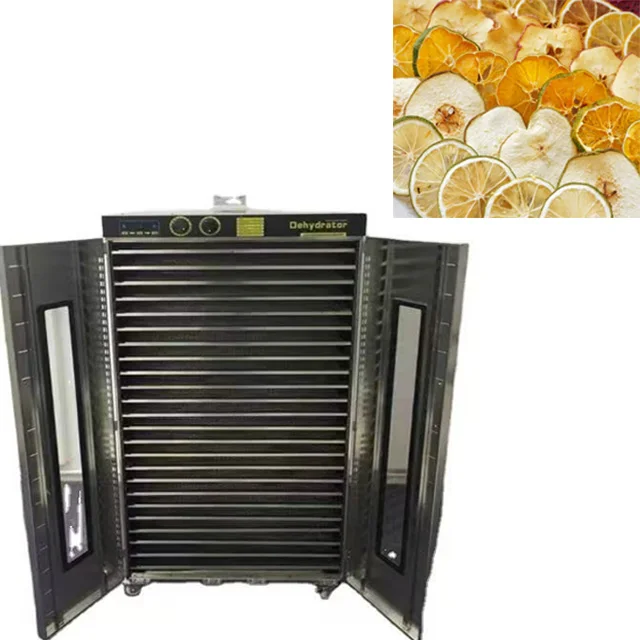 -kk Commercial Industrial Food Dehydrator Machine for Fruits Vegetables 304 Stainless Steel 24Trays Capacity Digital Control
-kk Commercial Industrial Food Dehydrator Machine for Fruits Vegetables 304 Stainless Steel 24Trays Capacity Digital Control