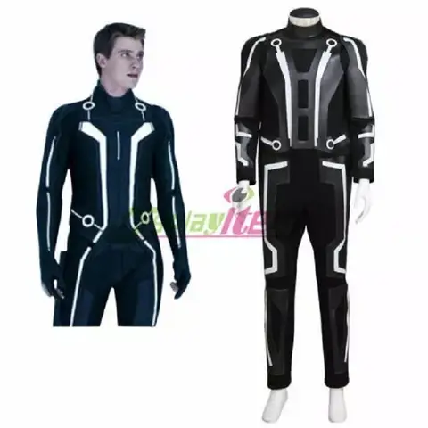 Tron: Legacy Sam Flynn Legacy Quorra Adult Men's Women's Jumpsuit Cosplay Costume made