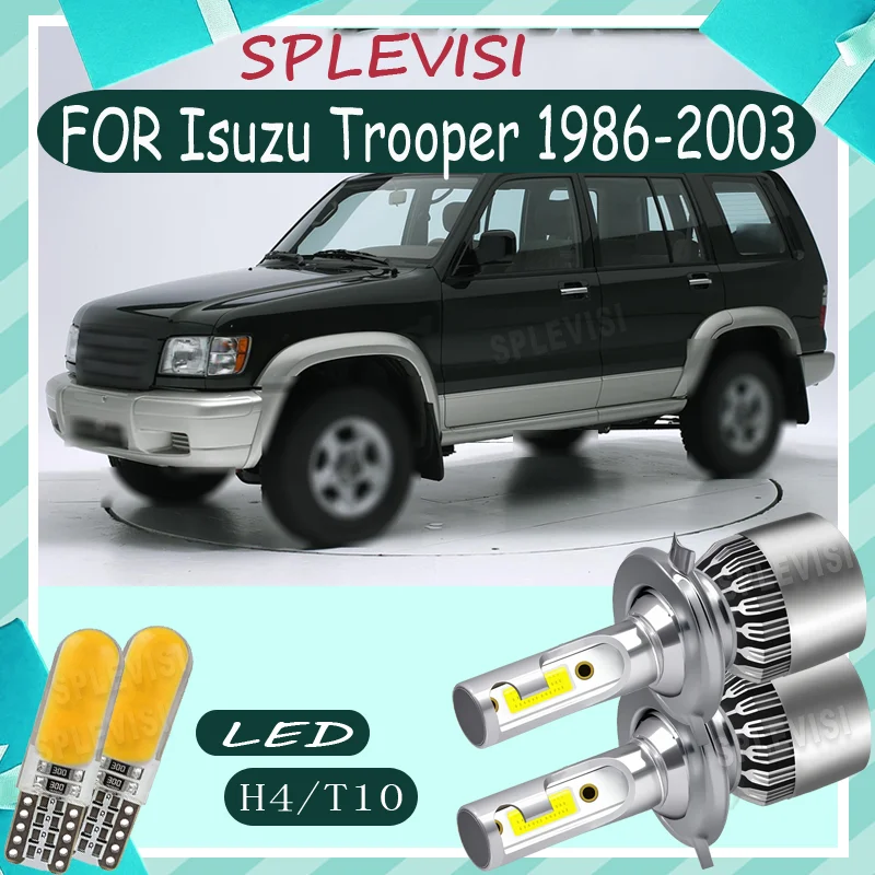 Clear Night Vision Easy Installation H4 LED headlight For Isuzu Trooper 1986 1987 19888 1989 1990 1991 1992-2000 2001 2002 2003
Clear Night Vision Easy Installation H4 LED headlight For Isuzu Trooper 1986 1987 19888 1989 1990 1991 1992-2000 2001 2002 2003