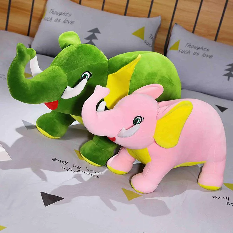 Cute Cartoon Elephant Plush Toy Soft Stuffed Green Pink Elephant Animal Pillow ForBirthday Gift Home Sofa Decor Bedhead Ornament
Cute Cartoon Elephant Plush Toy Soft Stuffed Green Pink Elephant Animal Pillow ForBirthday Gift Home Sofa Decor Bedhead Ornament