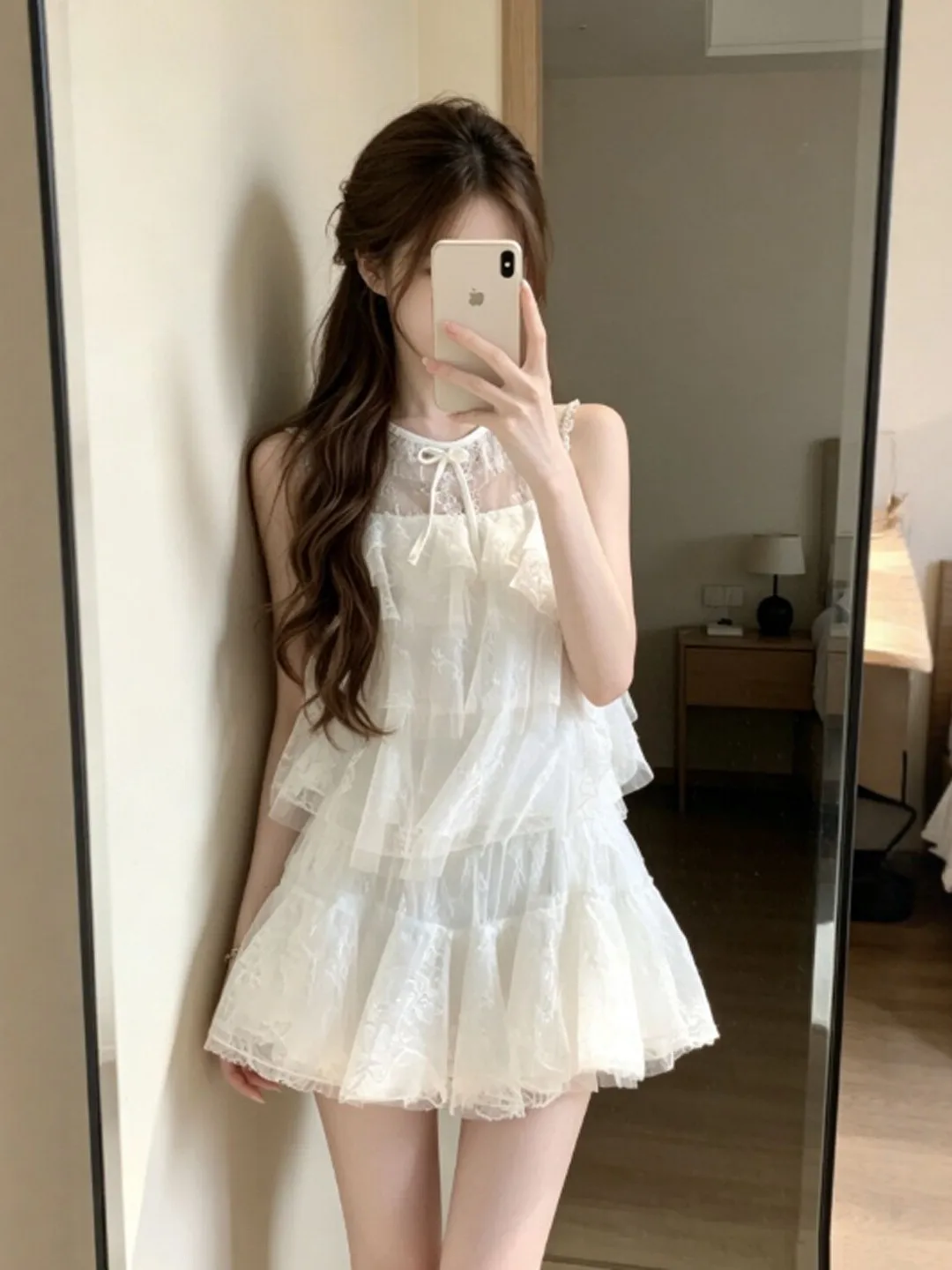 Stunning Summer Outfit Set Unique Beautiful Top Half-Skirt Two-Piece Cotton Lace round Neck T-Shirt Anti-Wrinkle Casual Wear
Stunning Summer Outfit Set Unique Beautiful Top Half-Skirt Two-Piece Cotton Lace round Neck T-Shirt Anti-Wrinkle Casual Wear