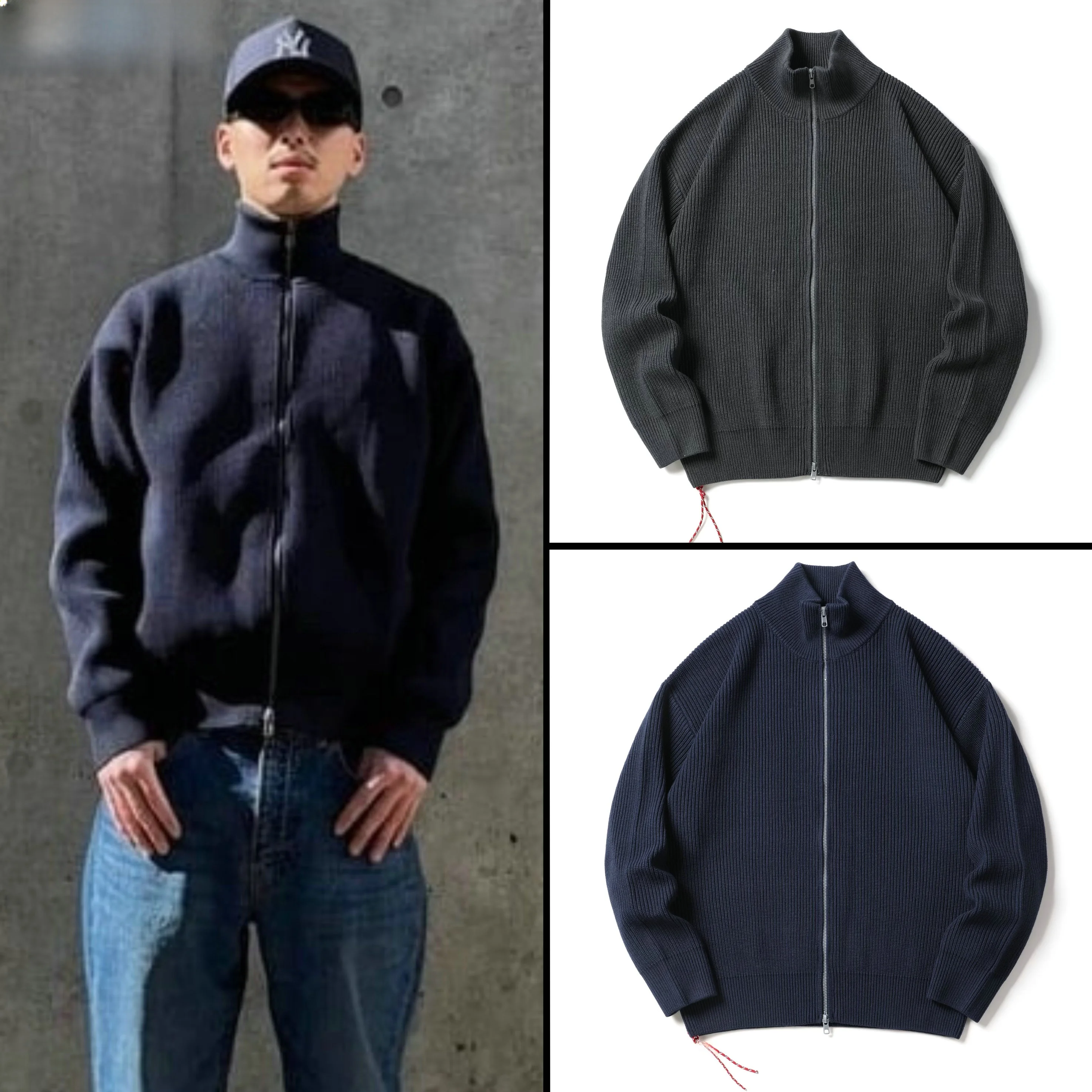 Vintage Kapital f High Collar Knit Sweater Wool Blend Men's Loose Fit Knitted Cardigan Retro Sle Warm Spring Autumn
Vintage Kapital f High Collar Knit Sweater Wool Blend Men's Loose Fit Knitted Cardigan Retro Sle Warm Spring Autumn