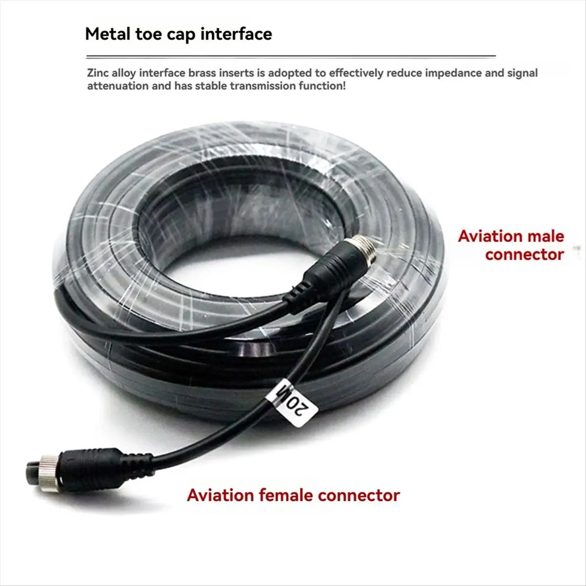 A10I 4-контактный авиационный кабель, удлинитель камеры для системы камер видеонаблюдения, мобильный автомобильный видеорегистратор, 10 м
A10I 4-контактный авиационный кабель, удлинитель камеры для системы камер видеонаблюдения, мобильный автомобильный видеорегистратор, 10 м