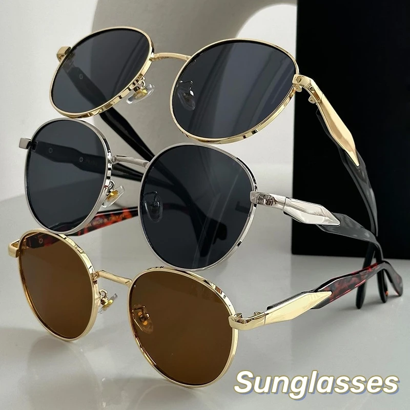 Vintage Round Metal Sunglasses for Women New Fashion Retro Sun Glasses Female Brand Designer Ins Trendy Eyewear Male UV400
Vintage Round Metal Sunglasses for Women New Fashion Retro Sun Glasses Female Brand Designer Ins Trendy Eyewear Male UV400