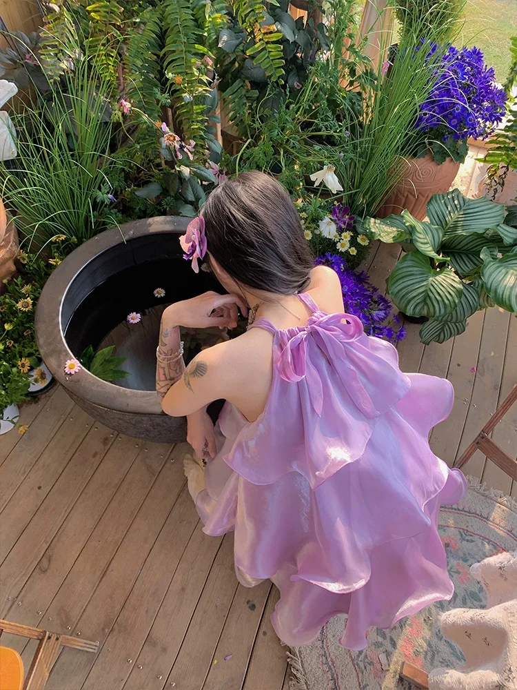 Летнее платье Forlions Pure Desire Purple с открытыми плечами, короткое, в стиле Spicy Girl, с юбкой-тортом, на тонкой талии, в стиле феи
Летнее платье Forlions Pure Desire Purple с открытыми плечами, короткое, в стиле Spicy Girl, с юбкой-тортом, на тонкой талии, в стиле феи