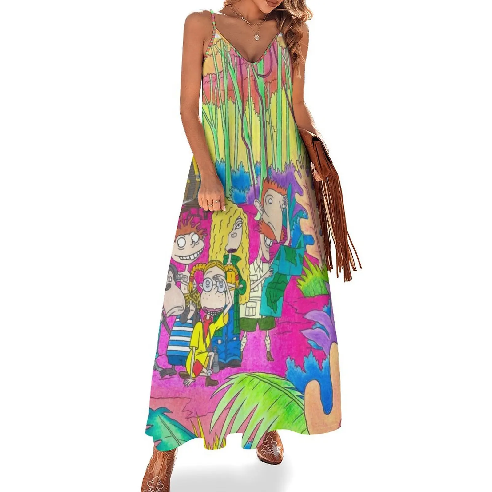 Wild Thornberrys Nickelodeon Trippy Forest Sleeveless Dress wedding dresses for woman Party dresses for women
Wild Thornberrys Nickelodeon Trippy Forest Sleeveless Dress wedding dresses for woman Party dresses for women