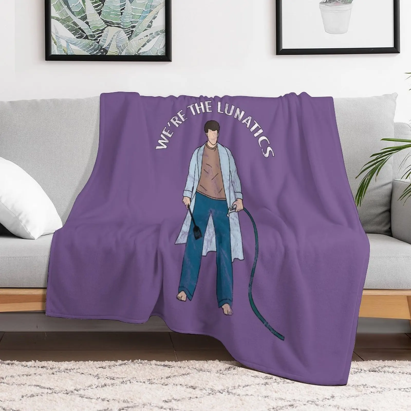 We're The Lunatics Throw Blanket Large for sofa Luxury Brand Blankets Decorative Beds Plaid Thins Blankets
We're The Lunatics Throw Blanket Large for sofa Luxury Brand Blankets Decorative Beds Plaid Thins Blankets
