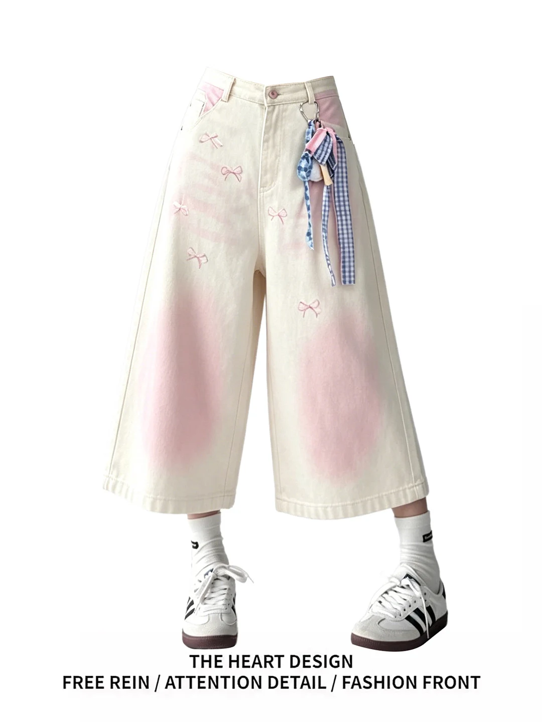 Graduated Pink Embroidered High Waist Wide Leg Jeans Loose Fit Summer New Style Women's Denim Pants Casual Wear
Graduated Pink Embroidered High Waist Wide Leg Jeans Loose Fit Summer New Style Women's Denim Pants Casual Wear