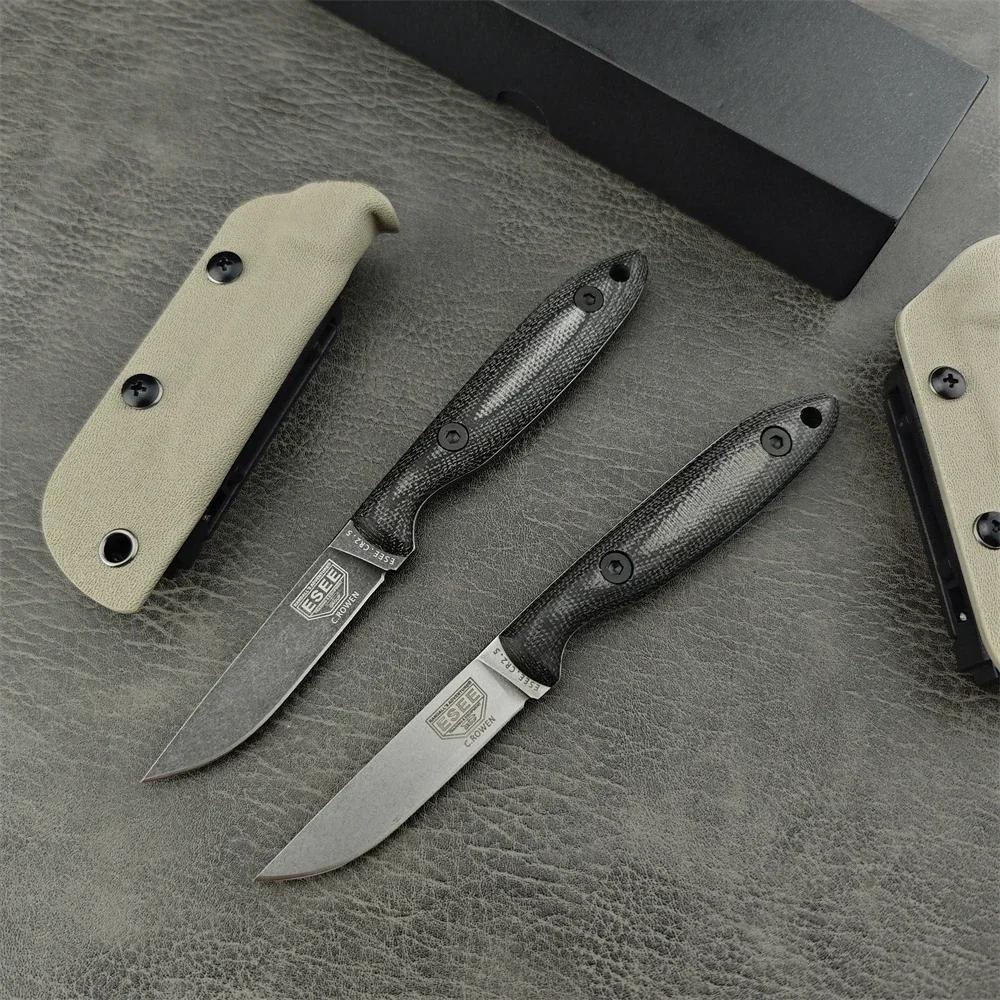 NEW ESEE Outdoor Fixed Blade Knife Pocket Knives D2 Blade Flax Handle Hunting Survival Camping Hiking Cutting Tools Men’s Gift
NEW ESEE Outdoor Fixed Blade Knife Pocket Knives D2 Blade Flax Handle Hunting Survival Camping Hiking Cutting Tools Men’s Gift