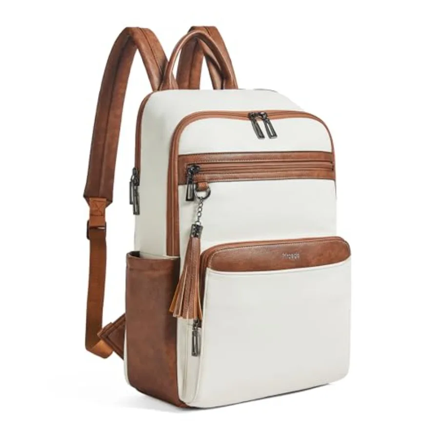Leather Laptop Backpack for Women, Leather Backpack with Laptop Compartment Fit 15.6 inch Laptops, Carry-on Travel Backpacks, C
Leather Laptop Backpack for Women, Leather Backpack with Laptop Compartment Fit 15.6 inch Laptops, Carry-on Travel Backpacks, C