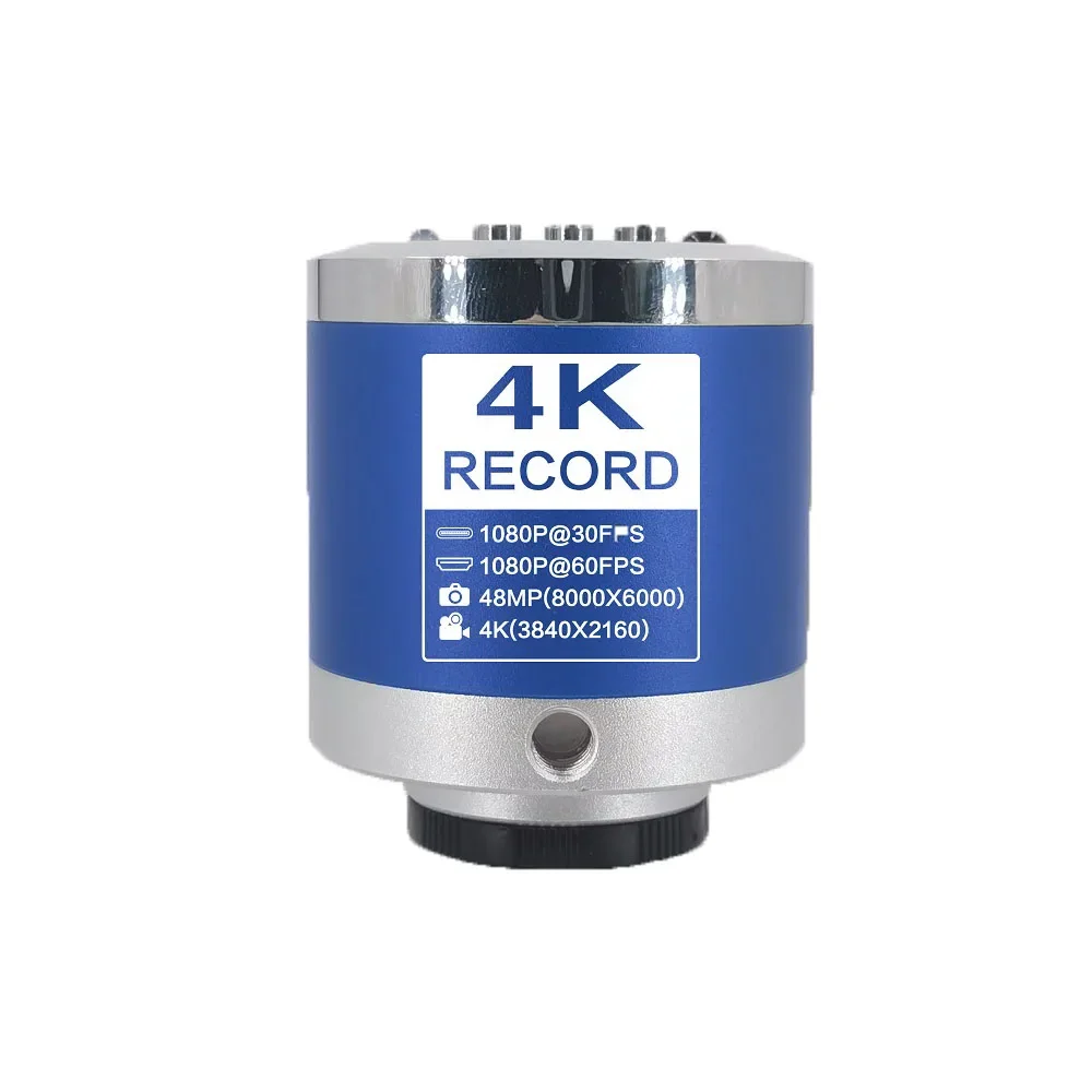 HD 4K 48MP Microscope Camera CCD CMOS H-D-M-I 1080P 60FPS Industrial Video Digital Image Acquisition Camera Trinocular Repair
HD 4K 48MP Microscope Camera CCD CMOS H-D-M-I 1080P 60FPS Industrial Video Digital Image Acquisition Camera Trinocular Repair