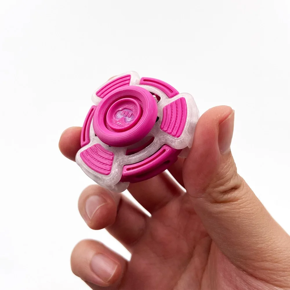 OUYEDC Cloudbreaker Pink 3D Printed Fidget Spinner Mechanical Decompression Toy
OUYEDC Cloudbreaker Pink 3D Printed Fidget Spinner Mechanical Decompression Toy